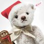 Steiff EAN 005961 Santa Claus teddybeer gezicht close up