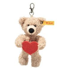 Steiff Keyring Fynn teddy bear love 12 cm. EAN 112669