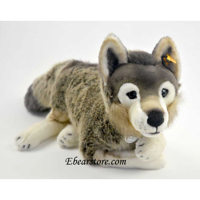 steiff wolf plush