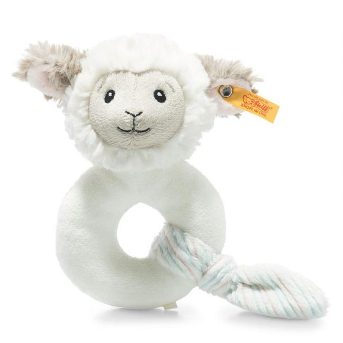 Steiff Lita Lamb grip toy 14 cm. EAN 242328
