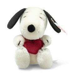 Steiff Snoopy with heart 9 cm. EAN 356230